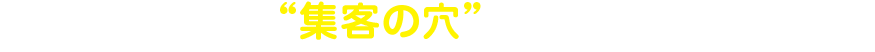 オートマーケなら“集客の穴”を埋めることができます
